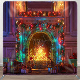 Aperturee - Aperturee Color Light Gifts Retro Wall Pillow Cover Backdrop